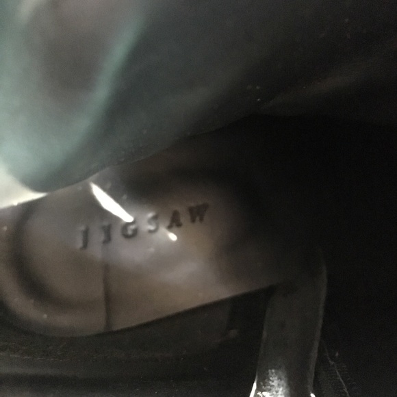 FLASH SALE! Jigsaw black leather buckle boots - Picture 7 of 8